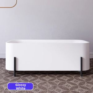 Freestanding Square Acrylic Bathtub