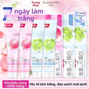 ZHONGHUA | Kem Đánh Răng Làm Trắng Vị Đào