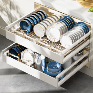 Stainless Steel Kitchen Drawer Organizer for Dishes
