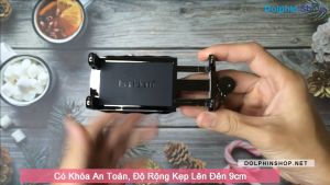 Giá Đỡ Điện Thoại Trên Xe Đạp Xe Máy Bằng Khung Thép Chắc Chắn Earldom EH133