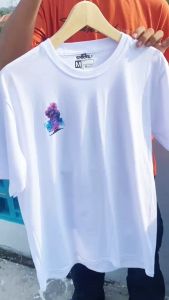 Kaos Distro Just Be Awesome – T Shirt Baju Kaos Pria Wanita Bahan 100% Katun Tebal adem Nyaman Dipakai / Kaos Pria Lengan Pendek Baju Keren