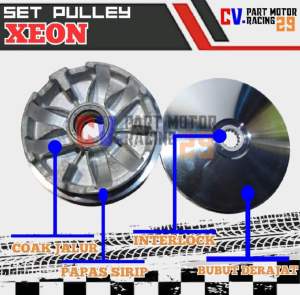 SET PULLEY XEON RUMAH LOLLER KIPAS XEON