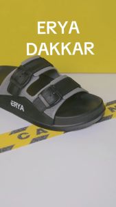 ERYA Dakkar Sendal Slip On Pria Model Gesper Casual Bahan Karet EVA Super Empuk 39-44