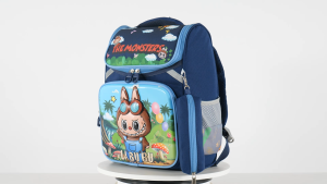 Labub high-quality kindergarten cartoon character backpacks waterproof kindergarten childrens backpacks