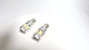 2 Chiếc CANBUS 1156 BA15S 7440 Bóng Đèn LED BAU15S 12V 3030-39SMD 3500K Hổ Phách Đuôi Xe Phanh Đậu Xe Bật Đèn Tín Hiệu