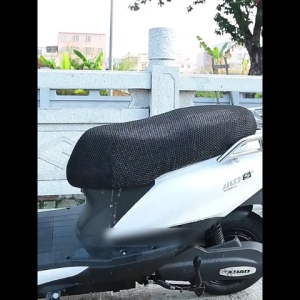 3D Mesh Motorcycle Seat cover Black Anti-Slip Universal Cushion Waterproof Breathable Anti-Scratch