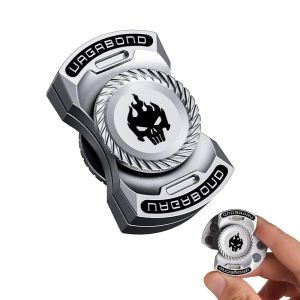 3-in-1 Fidget Toy with Magnetic Spinner & Push Play Gadget - Stress Relief Toy & ADHD Focus Tool for Adults Edc Toys