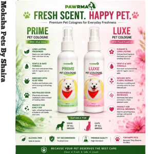Pawrma Plus Prime Cologne - Pet Cologne 100ml