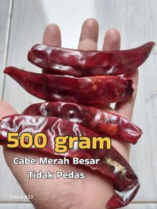 CABE MERAH BESAR KERING 500gr/TIDAK PEDAS