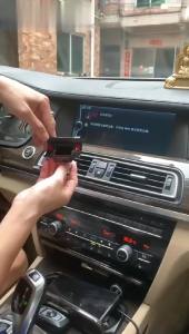Giá Đỡ Điện Thoại Trên Ô Tô BMW 7 Series 730i 740i F01 Chất Liệu Nhựa ABS Liên Kết Trọng Lực Giá Đỡ Điện Thoại Di Động Đặc Biệt Dành Cho Các Mẫu Xe 2011-2015
