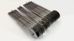 Adjusted Stainless Pisau Pizza / Alat Pemotong Pizza / Pisau Potong Pizza Dengan 5 Roda