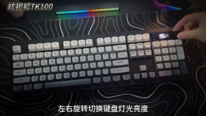 Bàn Phím Không Dây XUNFOX TK100 - Bàn Phím Bluetooth Có Đèn Nền RGB Đẹp Mắt