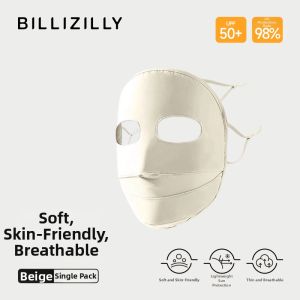 BILLI ZILLY | UV Protection Facekini Ice Silk Mask Hat All-in-one