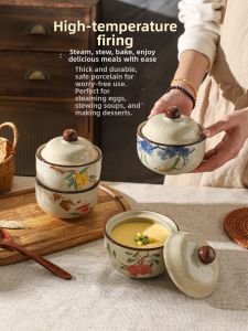 SHELI | Ink Style Ceramic Soup Pot One Person Size