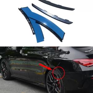 Carbon Fiber For Mercedes W118 C118 CLA45 CLA180 CLA200 CLA250 AMG 2020+ Rear Bumper Fender Flare Extension Wheel Eyebrow Lip