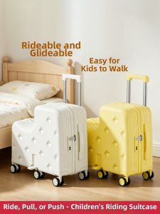MIMANI | Childrens Rideable Luggage 20 Inch