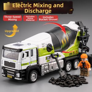 TY MODELS | Alloy Electric Stirring Truck Toy