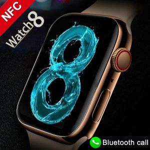 2023 New Smart Watch Fashion Smartwatch Men Women Bluetooth Call Waterproof Blood Oxygen HD Screen Ladies For AppIe Watch 8+Box
