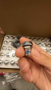 Switch Metal 12mm Push On 2 Pin Saklar Stainless 12 mm Tombol 12v Momentary Kaki Baut