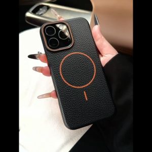 For iPhone 16 Pro Max Luxury Matte Leather Phone Case iPhone 11 XR 16 15 12 13 14 Pro Max 15 Pro Max Magnetic Wireless Charging Case iPhone 8 7 Plus 8 Plus X XS Max With Camera Lens Protection Protective Shockproof Case