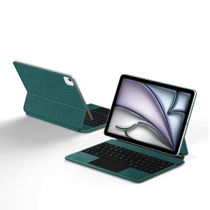 AJIUYU | Floating Magic Keyboard Case For iPad Pro 11 1st 2nd 3rd 4th Generation iPad Air 11 M2 M3 M4 Pro Air 4 Air 5 10.9" Magnetic Case