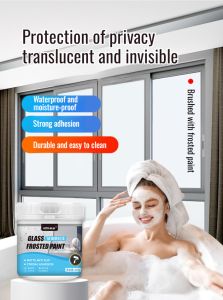 Frosted Glass Paint Waterproof Transparent Window Frosted Environmental Glass Paint