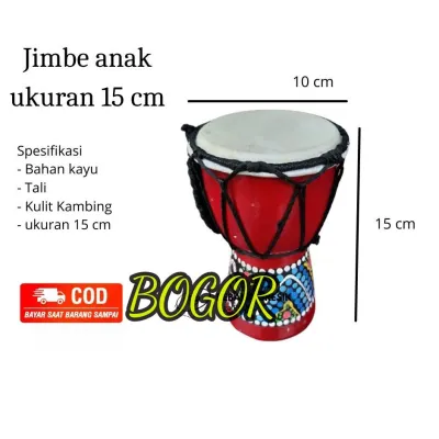 mainan anak gendang jimbe t15 D8