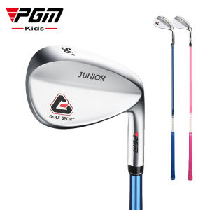 PGM Junior Left Right handed 56 degree golf sand wedge club with ultra lightweight graphite shaft for 120cm to 165cm kids beginner