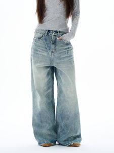 WLNEXT | Quần Jeans Phong Cách Rộng Rãi Thoải Mái Cao Cấp