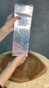 Plastik Display 9x23 Cm Tebal 40 mic isi 100 lembar / Plastik Perlize / Plastik Gantung Untuk Kemasan Aksesoris & Snack