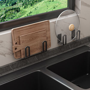 Giá Để Nắp Chảo Treo Tường Không Cần Khoan Giá Để Đồ Nhà Bếp Giá Để Bàn Đập Thịt Giá Để Đồ Nhà Bếp Kiểu Dáng Đơn Giản Hiện Đại