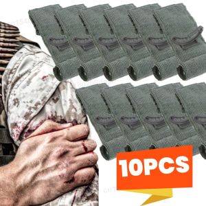 1-10PCS 4/6inch Israeli Bandage Rescue Wound Dressing Emergency Compression for Battle Dressing First Aid Trauma Bandages