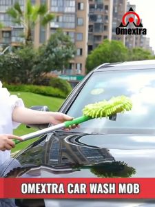 Telescopic Car Wash Mob Omextra Kain Cuci Mobil Kain Microfiber Lap Pe