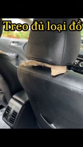 Móc Treo Đồ Đa Năng 2in1 Gắn Tựa Đầu Ghế Ô tô