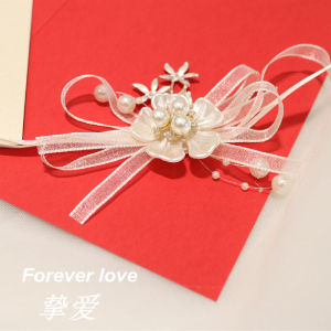 Bridal Wedding Jemis Children Handed Flower Bridesmaid Sisters Group Wrist Flower Stretch Fancy Super Fairy Wedding Bracelet