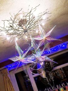 Trang Trí Bầu Không Khí Lễ Hội Giáng Sinh Bar Năm Mới Trang Trí Sân Khấu Kỷ Niệm Mặt Trời Mọc Vật Dụng Trang Trí Nhà