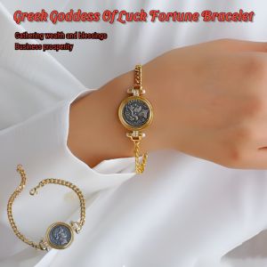Goddess Of Luck Fortune Bracelet Adjustable Bracelet  Vintage Jewelry Accessories Lucky Charm