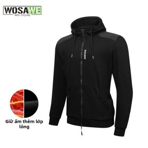 WOSAWE | Áo Khoác Đạp Xe Dày Ấm