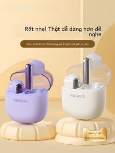 YINPAGE Hear1pro Wireless Bluetooth Semi-In-Ear Earphones Pain-Free Long Battery Life AI Noise Reduction Support Music Calls