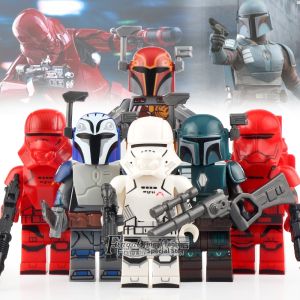 Star Wars Mandalorian Action Figure Building Blocks
