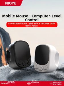 NIOYE | Multi-Functional Bluetooth Remote Control for Smartphone Photography Social Media Reading and Navigation