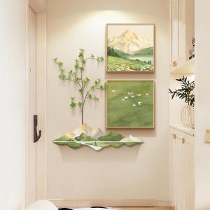 Creamy Style Mountain at Sunset Mural