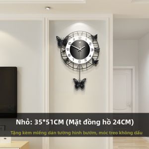 Đồng Hồ Treo Tường Thạch Anh Thẩm Mỹ Im Lặng