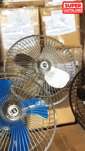 1ตัว พัดลมติดรถ NANA ขนาด 10 นิ้ว (12V/24V) แบบหนีบ/ปรับส่ายได้ 2 ระดับ เสียบช่องหน้ารถ พัดลมรถยนต์/รถบรรทุก