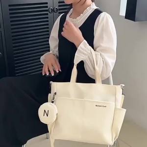 Túi Đeo Chéo Vải Bố Nhật Bản Nữ Túi Tote Đeo Vai Thời Trang Túi Xách Tay Dành Cho Học Sinh Túi Đeo Vai & Túi Xách Nữ Thời Trang