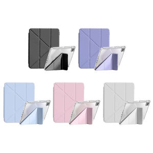 TBTIC Transparent ipad Case For iPad 11th Air7 Mini7 Air 6 M2 5 4 10.9 inch Pro 11 M4 2024 10th 9th 8th Gen 7th 10.2 6th 5th 9.7 Mini 6 7 Tablet Case With Pencil Holder
