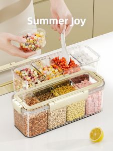 BAOJIAWANG | Portable Transparent Sealed Compartment Box for Stalls and Desserts
