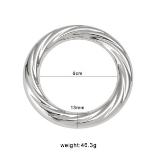 USENEST Stainless Steel Sliver Color Bracelet Waterproof Not Fading High Quality Bracelet Suitable for Both Men Women