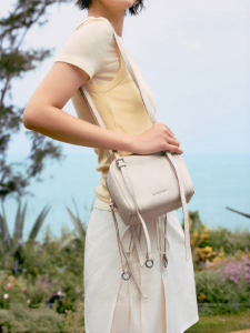 Donut Design Crossbody Square Bag