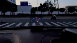 Thiết Bị Hiển Thị Tốc Độ Kính Lái HUD M8 - Màn Hình Hắt Kính Cảnh Báo Tốc Độ Ô TÔ，Tốc độ có thể được hiển thị